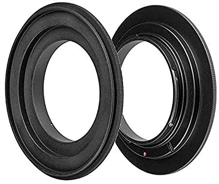 ayex Retroadapter Umkehrring kompatibel mit Sony A-Mount 72mm Reversering Makroadapter zum umgekehrten Anschrauben eines Objektivs