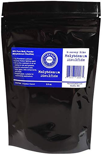 Runaway Bike Molybdenum Disulfide Powder / 2 oz. / Applicator Brush Included