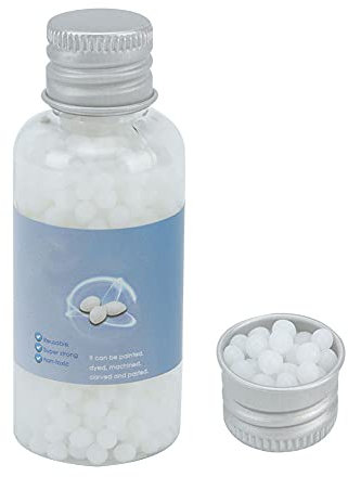 Riuulity 20 G Wiederverwendbarer Polymorpher Thermoplast, Formbarer Kunststoff Zum Basteln, Erhitzen, Formen und Innerhalb von Minuten Verwenden