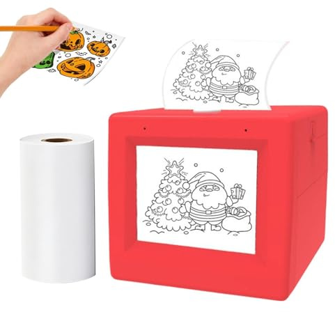 Creador de pegatinas para niños Máquina portátil inteligente instantánea
