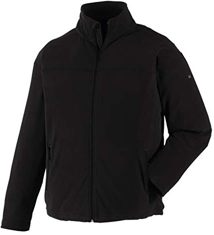 teXXor mikrofiberfleece-jacka berg arbetsjacka Basic, XL, svart, 8718