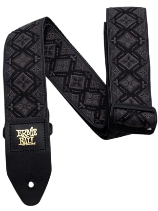 Ernie Ball Jacquard-Gitarrengurt - Regal Black