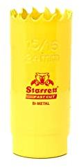 Starrett Lochsäge, Gelb, 24 mm