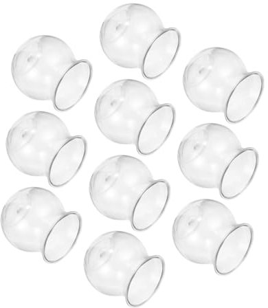 Parliky Großes Terrariumglas 10 Stück Für Die Schreibtischdekoration