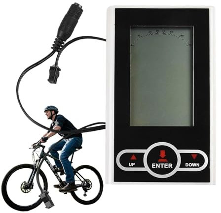 NevPuose Tachimetro del ciclo, tachimetro ellittico analogico | Computer Ciclo di Esercizio con Display LCD | Misurazione della distanza in calorie Velocità, Accessori da palestra per