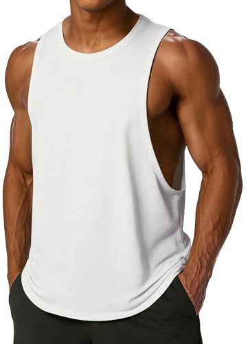 Wayleb Camiseta Tirantes Hombre para Gimnasio y Musculación