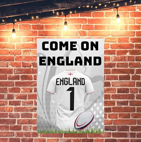 AK Giftshop Rugby Supporters A3 Poster Banner Decorations for Six Nations, World Cup, Sports Club Pub, 2 Pack (ENGLAND, A3 Poster x 2)