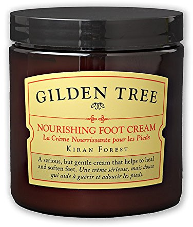 GILDEN TREE Nourishing Foot Cream with Organic Aloe Vera and Shea Butter, 8 ounce jar, Heals Dry Skin, Cracked Heels, Calluses and Softens Rough, Flaky Dead Skin