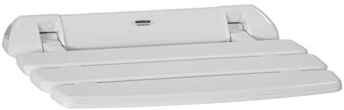 Mira Showers Shower seat Wall Mounted folding Shower seat Shower Accessory White 2.1536.128