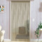 Taiyuhomes - Tenda a cordicelle per porte e finestre, fatta a mano, divisore per stanze, anti insetti, 100% poliestere e misto poliestere., Ecru, 90x200cm