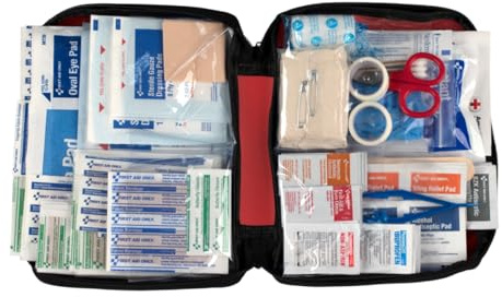 First Aid Only 313 Piece Home & Go Emergency First Aid Kit (91081)