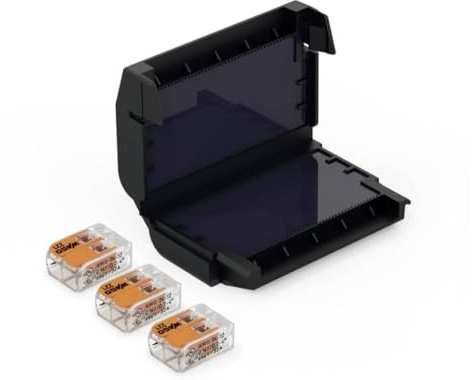 ABB CellPack 407862 EASY-PROTECT/332 Gelbox für Verbindungsklemmen, Schwarz, Gelgefülltes Gehäuse, Wasserfest, 1 St.