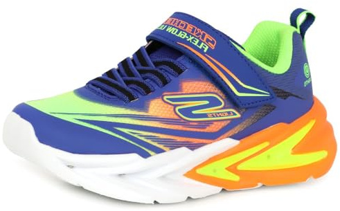 Skechers - Flex-Glow Ultra, Zapatillas Niño, Blue,