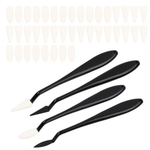 Difuminadores Para Dibujo, Borrador De PrecisióN 2 Tipos De Puntas De BolíGrafo, Material Abs, Paquete De Cuatro, 40 Puntas De Repuesto Incluidas