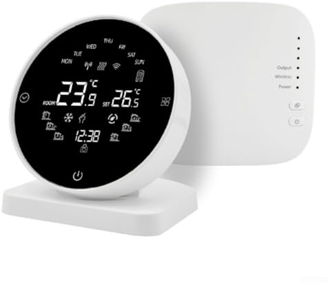 WiFi Smart Thermostat unterstützt Tuya Plattform und Alexa Assistant mit flexiblen Energieoptionen und Multi-Modus-Zeitplanung