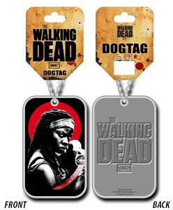 The Walking Dead - Dog Tag Erkennungsmarke mit Kette - Michonne