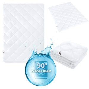 sei Design Mikrofaser Sommer-Bettdecke 220x200 | Kochfest, speziell für Allergiker und häufiges Waschen geeignet | Schadstoffgeprüft