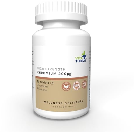 VitaThrive® Chromium Picolinate 200µg – 90 Tablets