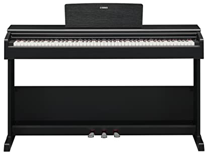 Yamaha ARIUS YDP-105 Digital Piano - Modern and Stylish Home Piano for Beginners and Hobbyists, Authentic Acoustic Piano Playability, in Black