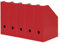 Landré Stehsammler A4, aus stabilem Karton 10,5cm breit, rot, 5 Stück