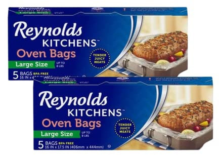 Reynolds Forno di grandi dimensioni per carne e pollame (fino a 3,6 kg) (5 pezzi, confezione da 2)