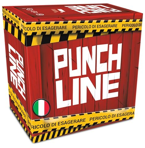 Asmodee – PUNCHLINE – Gioco da Tavolo Divertente per Adulti – Party Game Black Humor – Carte da Gioco – Idea Regalo – 3+ Giocatori – 18 + Anni – Edizione in Italiano