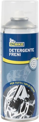 On Bike Detergente per freni spray 400 ml adatto per tutti i tipi di freno con ottimo potere sgrassante