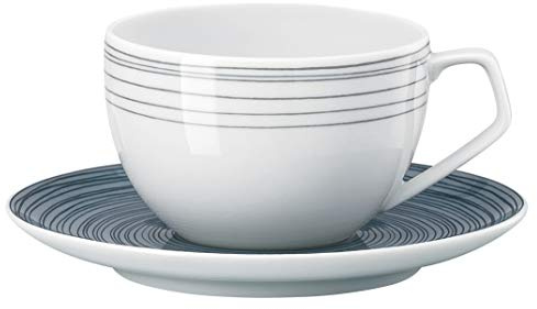 Rosenthal TAC Gropius Stripes 2.0 matt Espressotasse 2tlg.