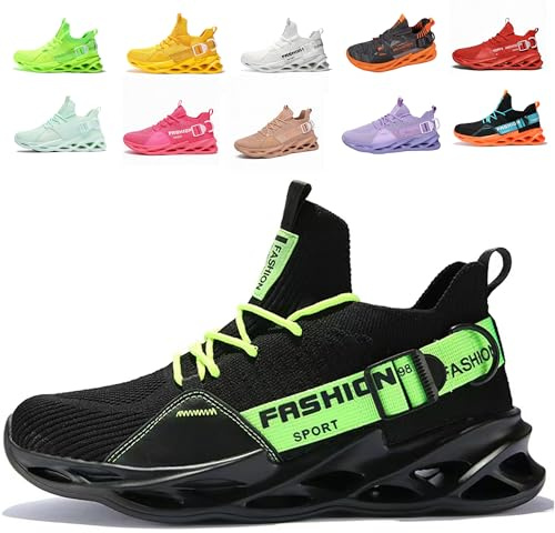 Sportskor Löparskor Andningsbara Lätta sneakers Gym Fitness Sneaker för män Kvinnor G133 Black 41EU