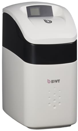 BWT PS10WIFI Perla Silk S Electronic Water Softener with Wi-Fi | With Intelligent Predictive Regeneration - Block/Tablet Salt | 10 litre