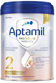 APTAMIL PROFUTURA Duobiotik 2 - Latte di Proseguimento in Polvere dal 6°compiuto al 12° mese - 1 confezione da 800g