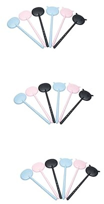 ULTECHNOVO 18 Pcs Vision Screening Eye Cover Handheld Eye Occluder Non-Slip Grip for Boys and Girls Preschoolers Adults and Seniors Random Style