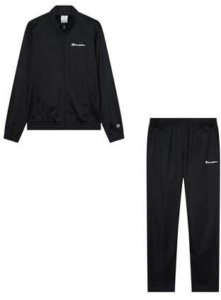 Champion Herren Trainingsanzug Trainingsanzug Trainingsanzug (1er Pack), Schwarz, 3XL