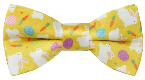 Bskifnn Kids Easter Bow Ties Adjustable Neck Bowtie for Child Boys Toddlers Wedding Party Graduation Dress up