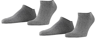 ESPRIT herr Basic Uni 2-Pack Ankelstrumpor bomull andningsaktiv