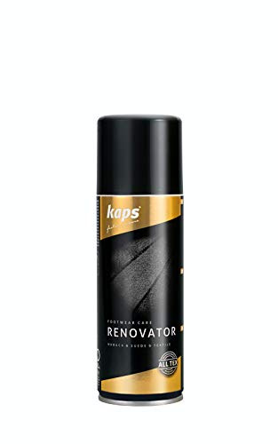 Kaps Renovator 04_5002_100# – Espray impermeabilizador para zapatos, Incoloro, 200 ml