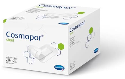 Hartmann Cosmopor® Sterile Wundauflage - 25 Stück - 10 x 6 cm | Packung (25 Stück)