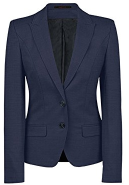 GREIFF Größe 42 Corporate Wear Modern Damen Blazer Regular Fit Dunkelblau Modell 1424