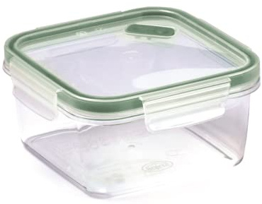 Snips |Contenitore per Alimenti 0,80 LT Quadrato| Tritan Renew| 50% Plastica Riciclata Certificata |Made in Italy|Bpa Free