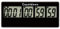 Yooreal Digitaler Timer Countdown-Timer 9999 Tage Ruhestands Küchen Magnetdesign, lauter Alarm, verfolgt Hochzeit, Urlaub, Arbeiten, Kochen, Babygeburt (Black)