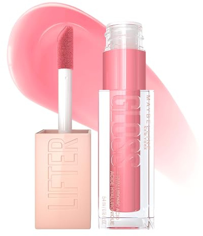 Maybelline Long Lasting Lip Gloss with Hyaluronic Acid, Lifter Gloss Candy Drop Gummy Bear 5ml