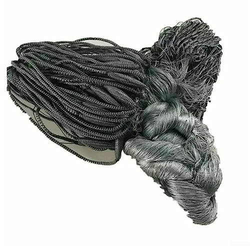 1,8 x 30 m, rete da pesca a mano, rete da pesca monofilamento, rete da pesca resistente per pesca