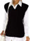 Women's Ladies Cable Knit Sleeveless Vest Knitted Jumper V Neck Tank Top Chunky Sweaters Pull Over Casual Plus Size 8-22 UK (Black, 16-18)