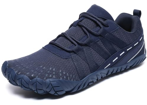 Barefoot Shoes Women Men Minimalist Zero Drop Wide Toe Box Water Shoes Hiking Barefoot Footwear Unisex Sneakers for Workout Cross-Trainer Walking Running Camping Beach Weightlifting Grounding Sport