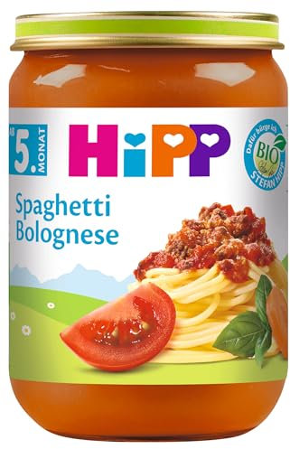 Hipp Spaghetti Bolognese, 6er Pack (6 x 190 g) - Bio