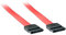 LINDY SATA Kabel 0.5m rot