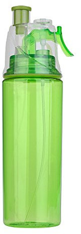 Xmiral Leak-proof Drinking Cup Sport Cycling Mist Spray Water Gym Beach Bottle 600ML 25x6x6cm(C)