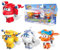 Super Wings 2“ Verwandlungsspielzeug 4er Pack, Supercharged Jett, Donnie, Astra, Sunny, Flugzeug Spielzeug Fahrzeug Mini Figuren, Transforming Spielzeug für 3 4 5 6 7 8 jährige Jungen und Mädchen