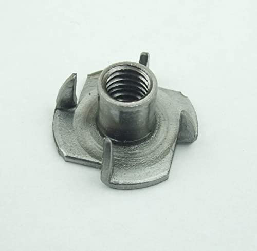 500 Stück M6 Einschlagmutter Einschlagmuttern Stahl galvanisch verzinkt Einpressmutter Einpressmuttern (M 6, 500)