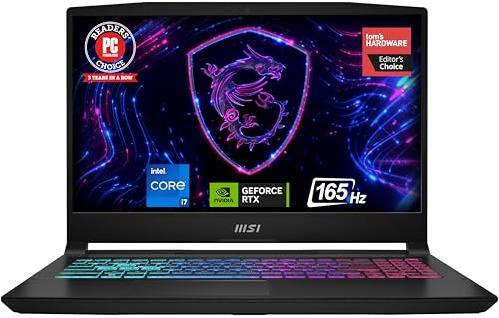 MSI Katana 15 15.6 165Hz QHD Gaming Laptop: Intel Core i7-13620H, NVIDIA Geforce RTX 4070, 16GB DDR5, 1TB NVMe SSD, Cooler Boost 5, Win 11: Negro B13VGK-2000US
